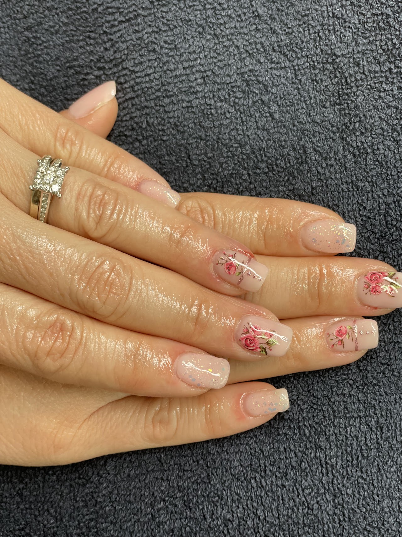 Intricate nail art results